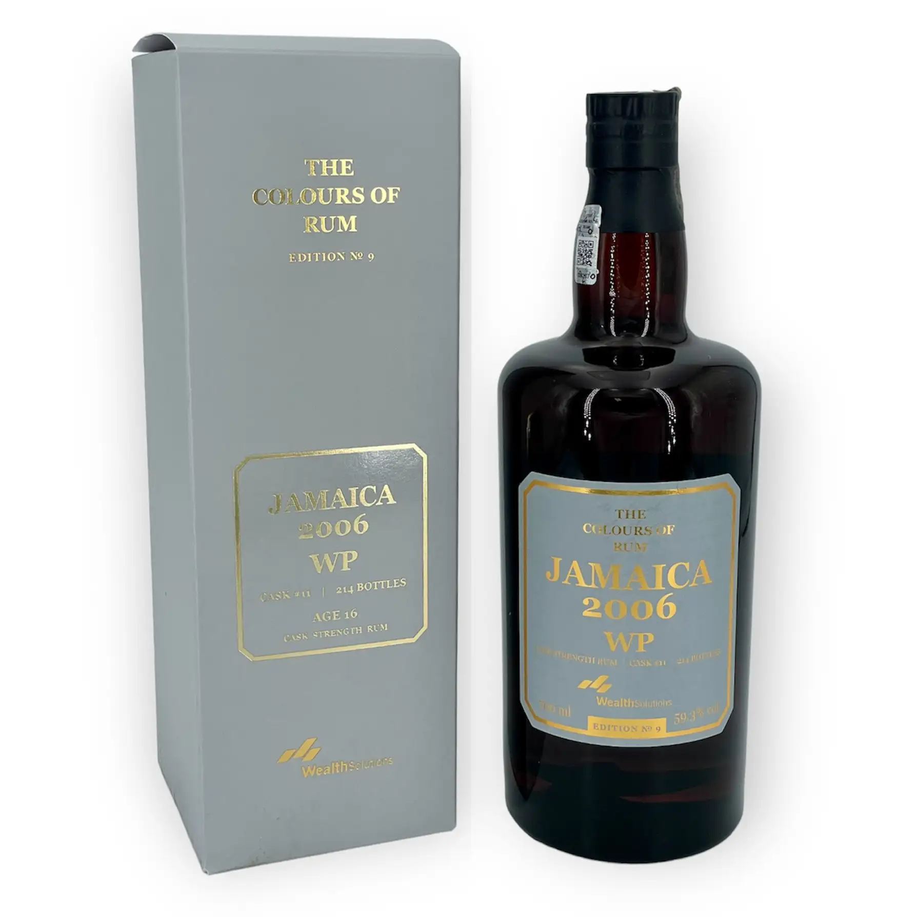 Image of the front of the bottle of the rum Jamaica No. 9