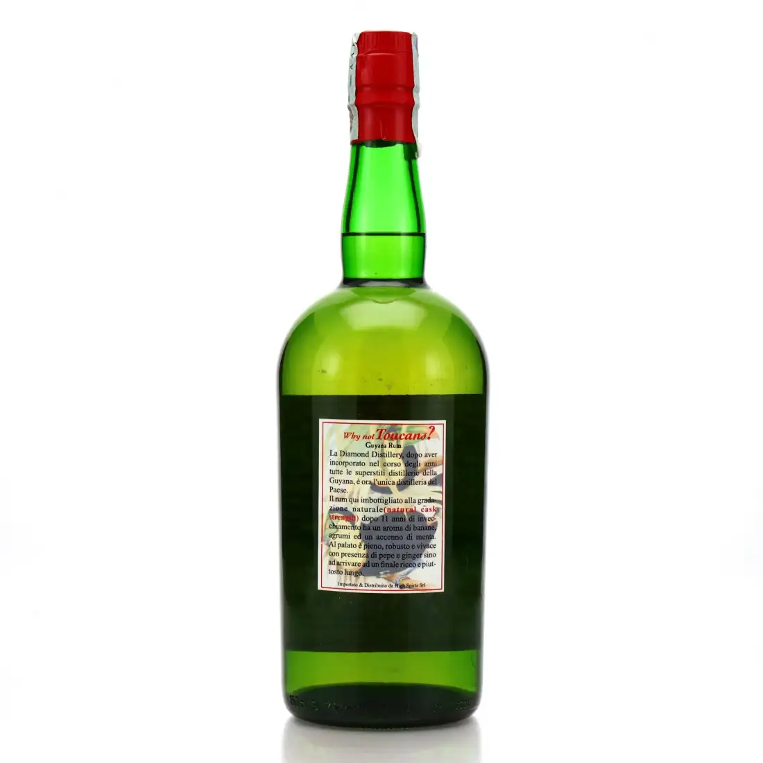 High resolution image of the bottle