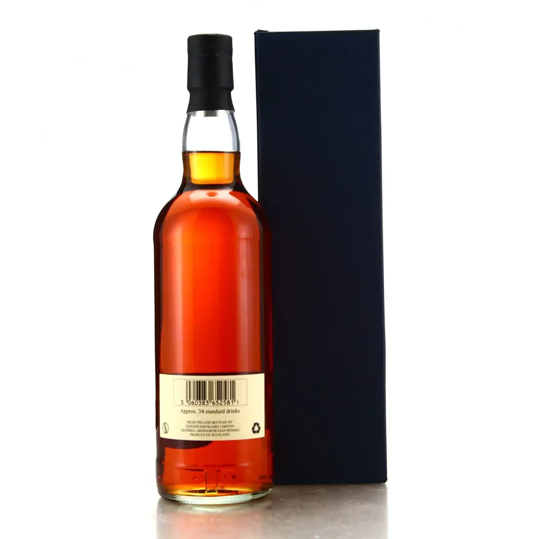 Hochauflösendes Bild der Flasche