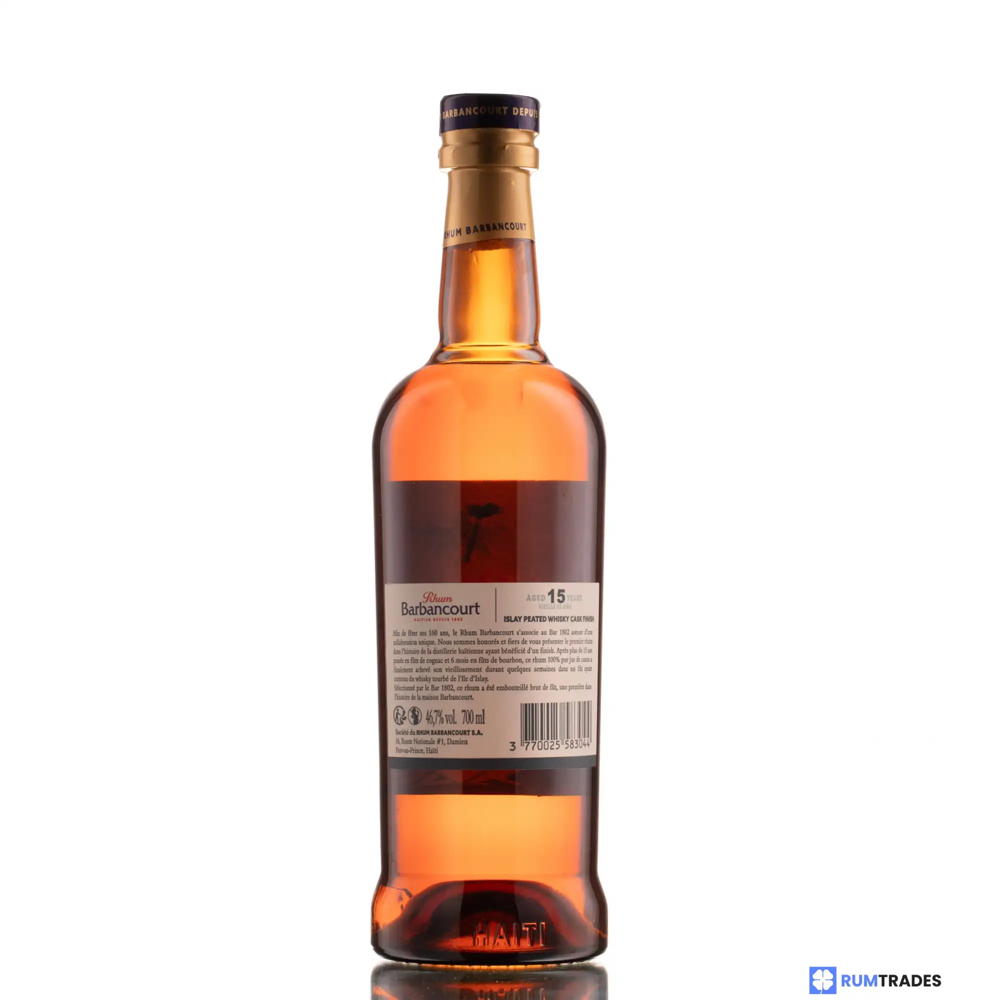Hochauflösendes Bild der Flasche
