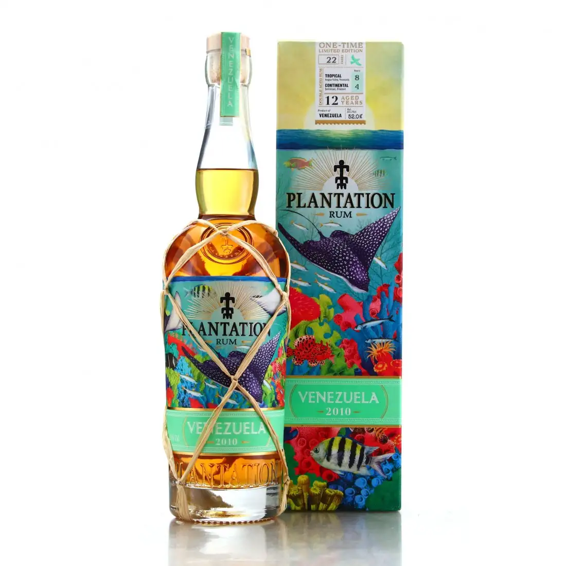 Image of the front of the bottle of the rum Plantation Venezuela One-Time