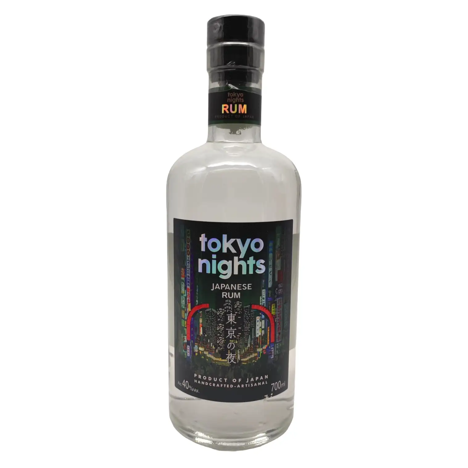 Image of the front of the bottle of the rum Tokyo Nights (Japanese Rums)