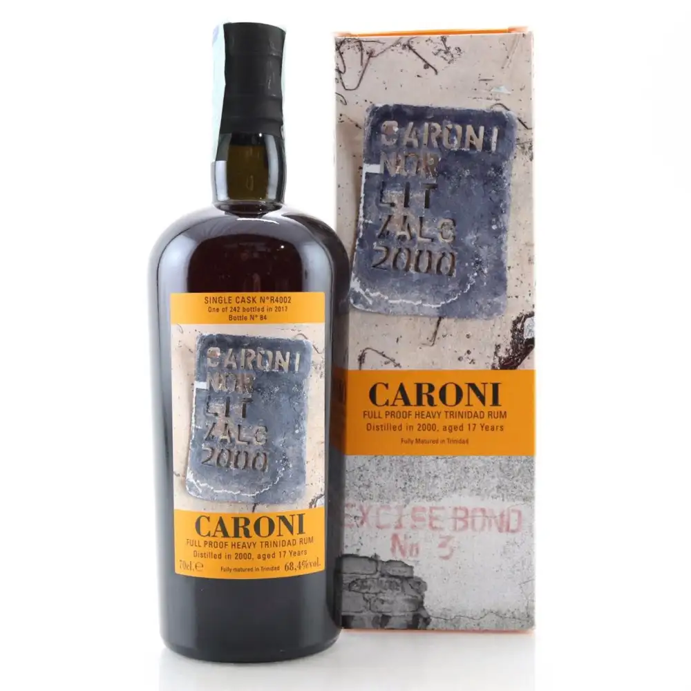 Image of the front of the bottle of the rumHeavy Trinidad Rum (Eataly) HTR