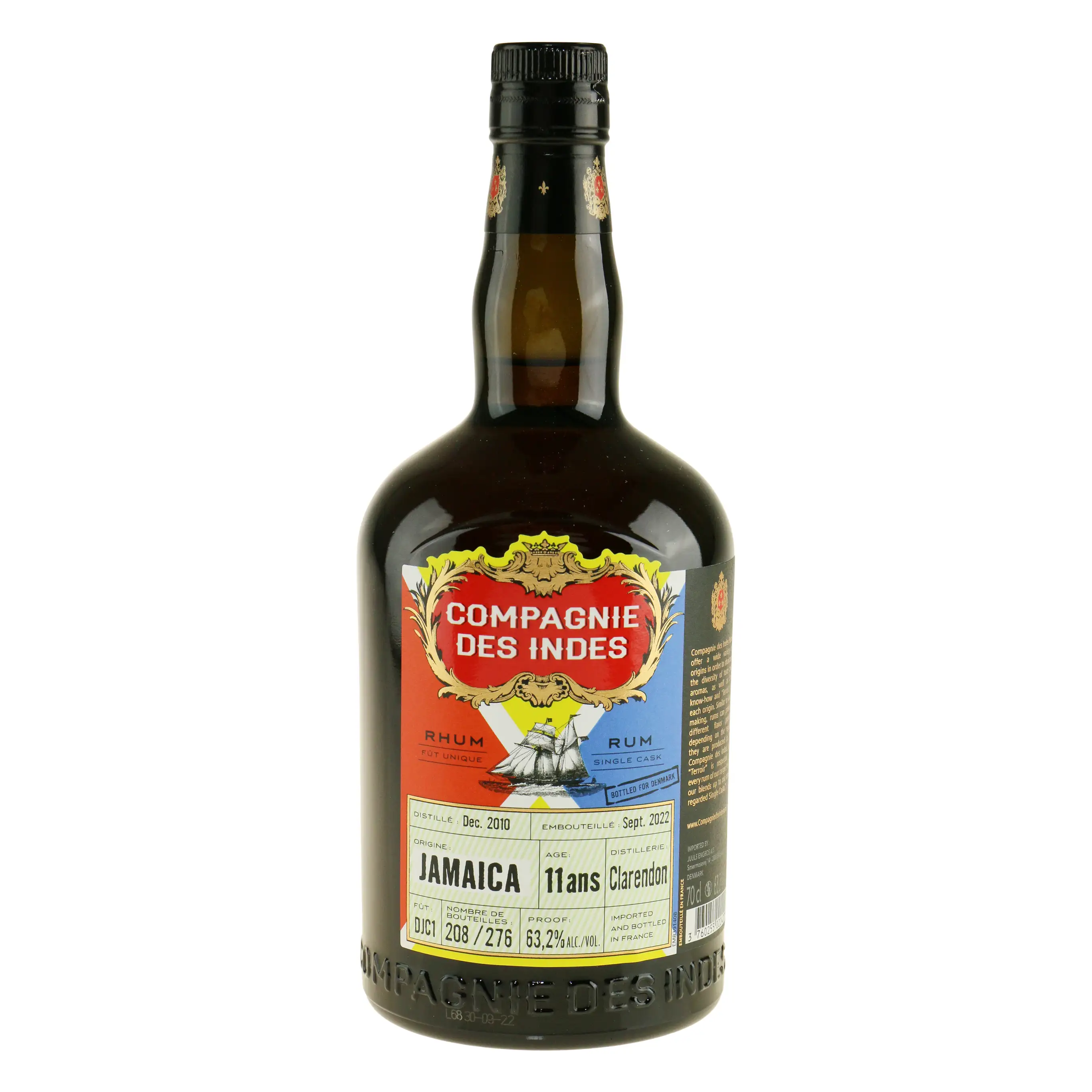 Bottle of Jamaica (Bottled for Denmark)