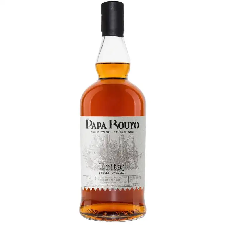 Image of the front of the bottle of the rumEritaj (Batch 1)