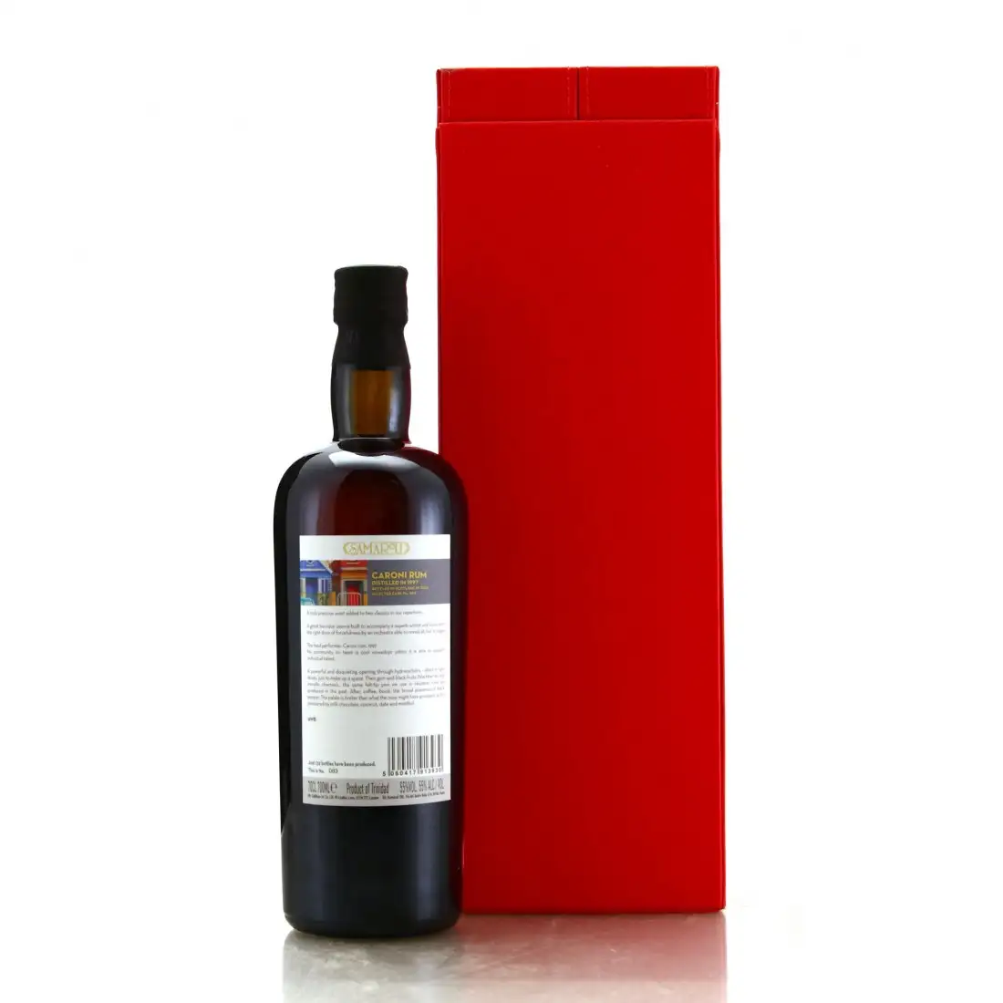 Hochauflösendes Bild der Flasche