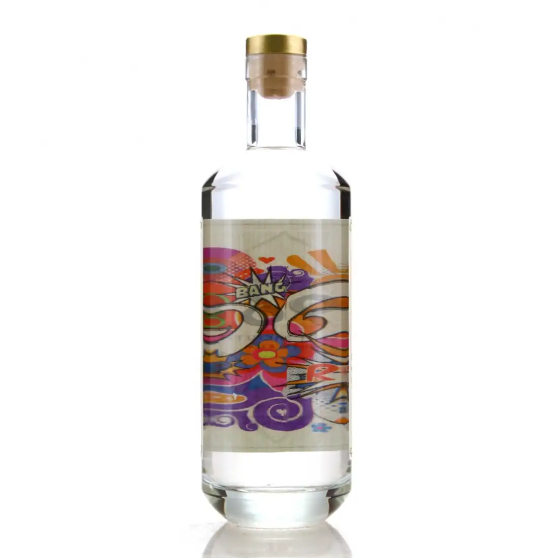 Hochauflösendes Bild der Flasche