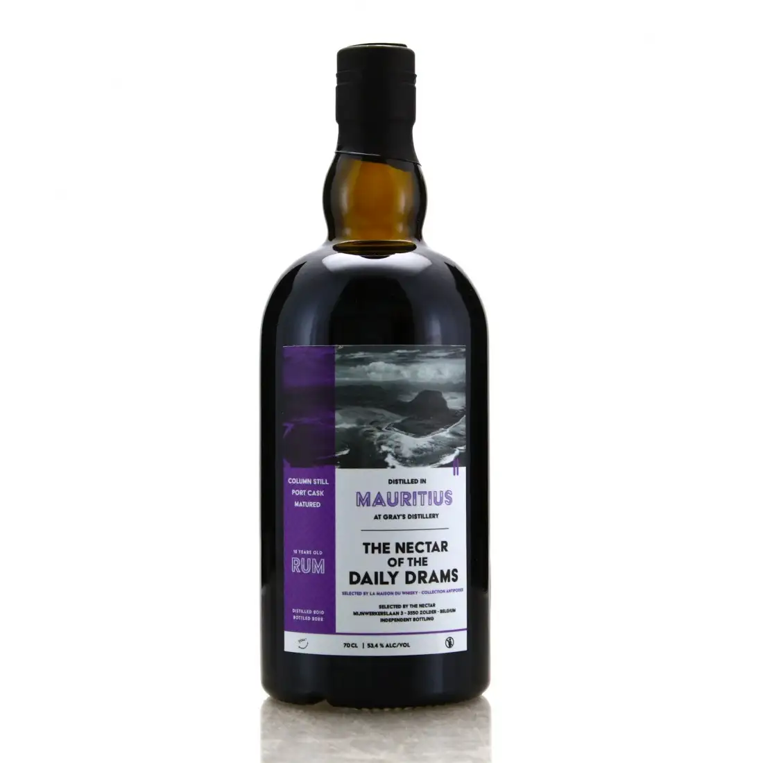 Image of the front of the bottle of the rum The Nectar Of The Daily Drams LMDW