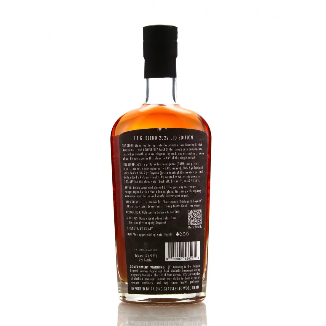 High resolution image of the bottle