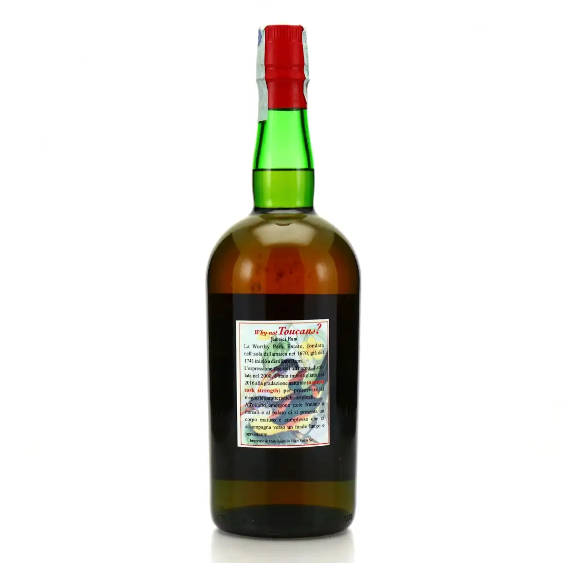 Hochauflösendes Bild der Flasche