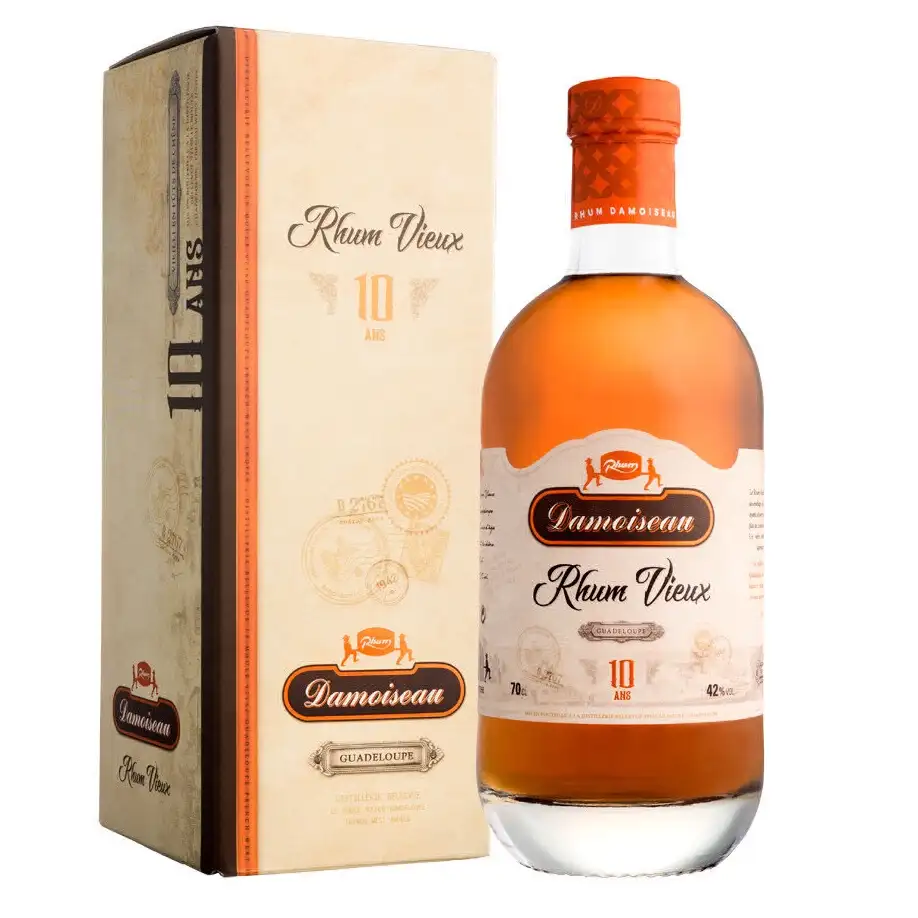 Image of the front of the bottle of the rum Rhum Vieux Agricole 10 Ans