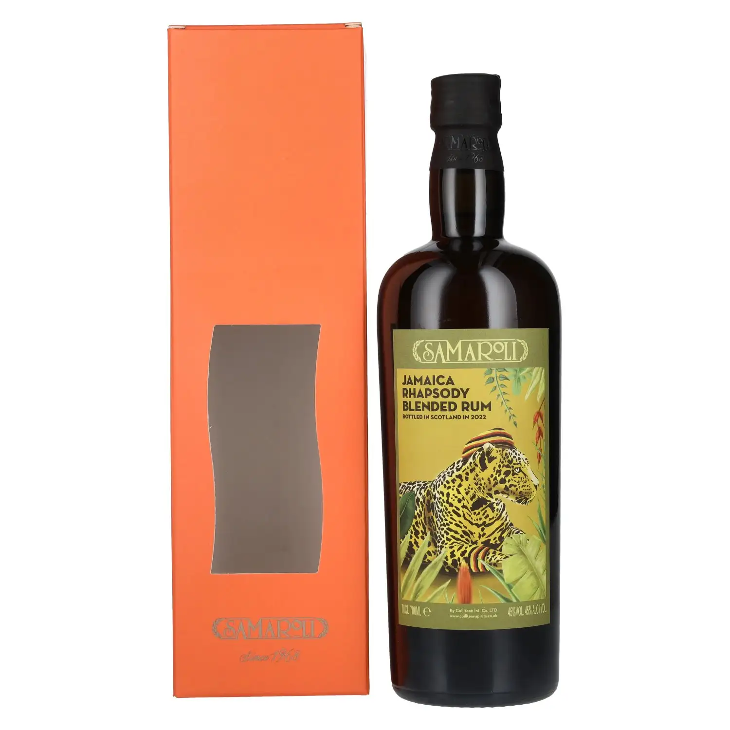 Image of the front of the bottle of the rumJamaica Rhapsody (Edition 2022)