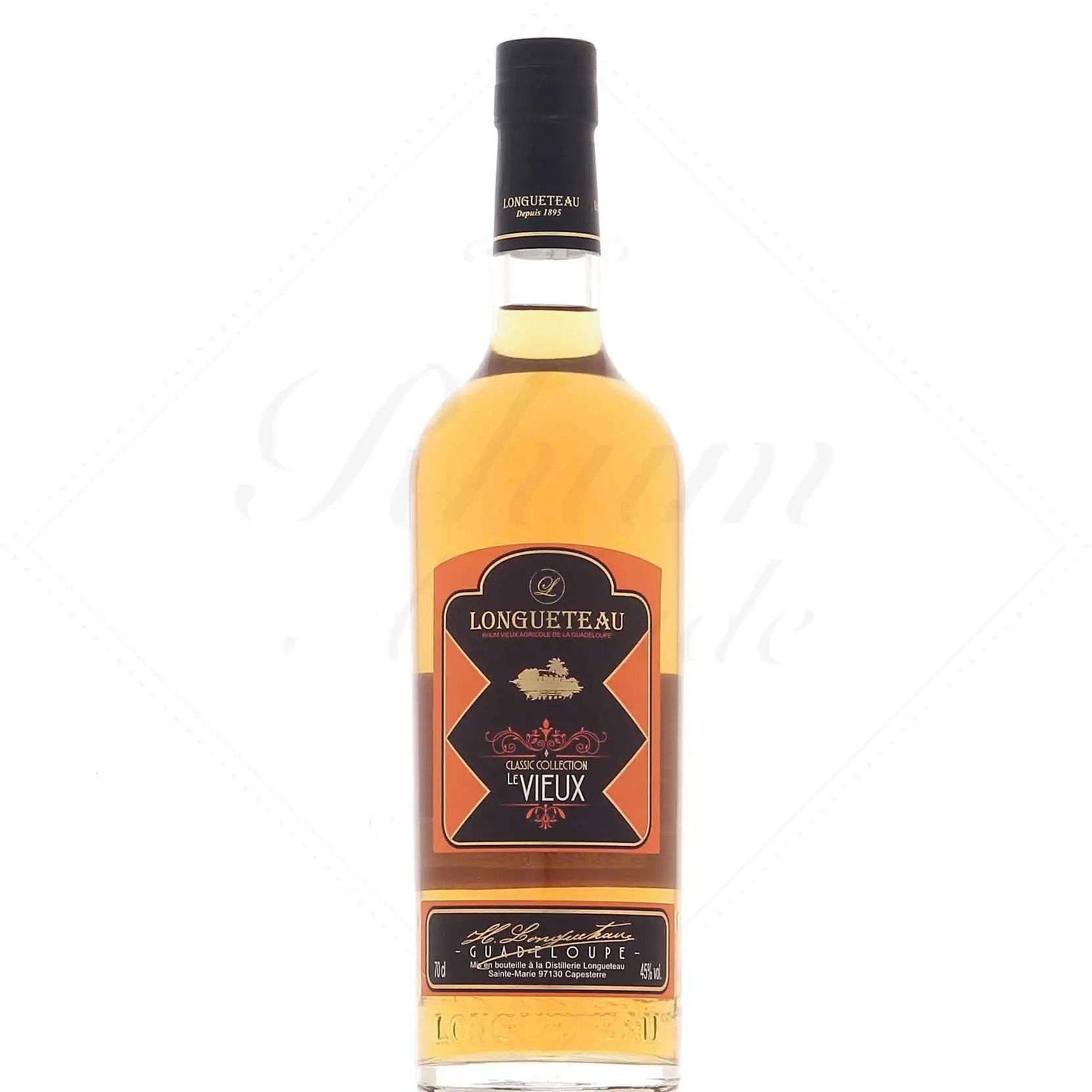 Image of the front of the bottle of the rumClassic Collection Le Vieux