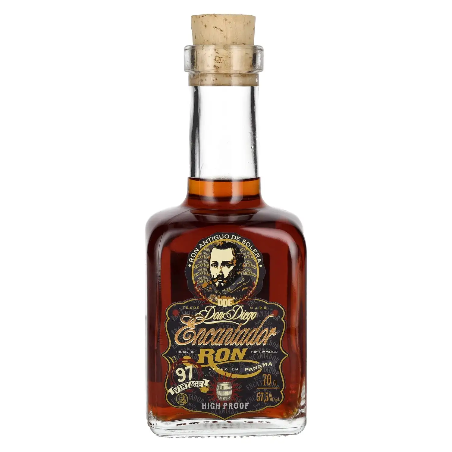 Bottle of Don Diego Encantador Ron HIGH PROOF
