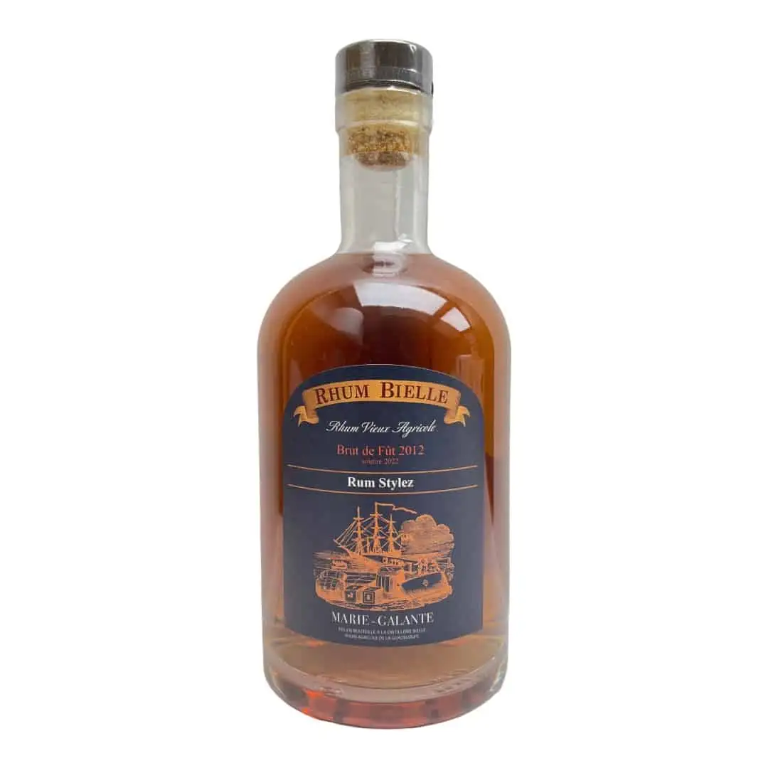 Image of the front of the bottle of the rumBrut de Fût (Bottled for Rum Stylez)