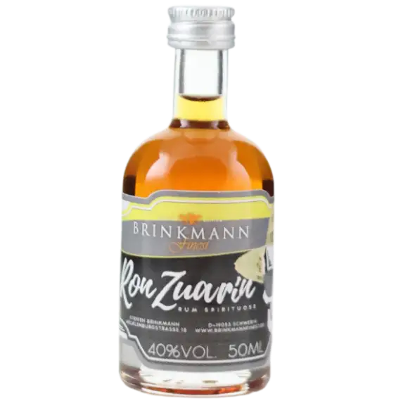 Image of the front of the bottle of the rumRon Zuarin Summer Edition
