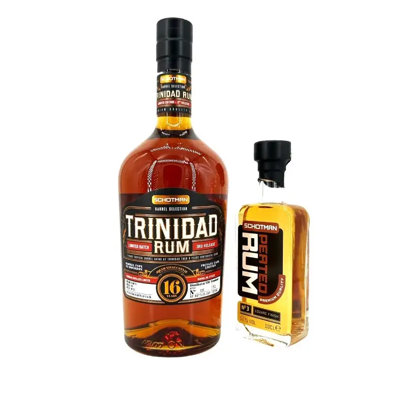 Image of the front of the bottle of the rum Trinidad