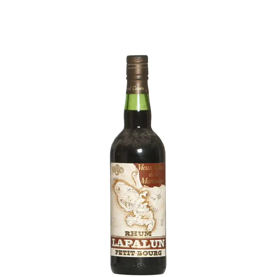 Bottle of Vieux Rhum de la Martinique Petit-Bourg