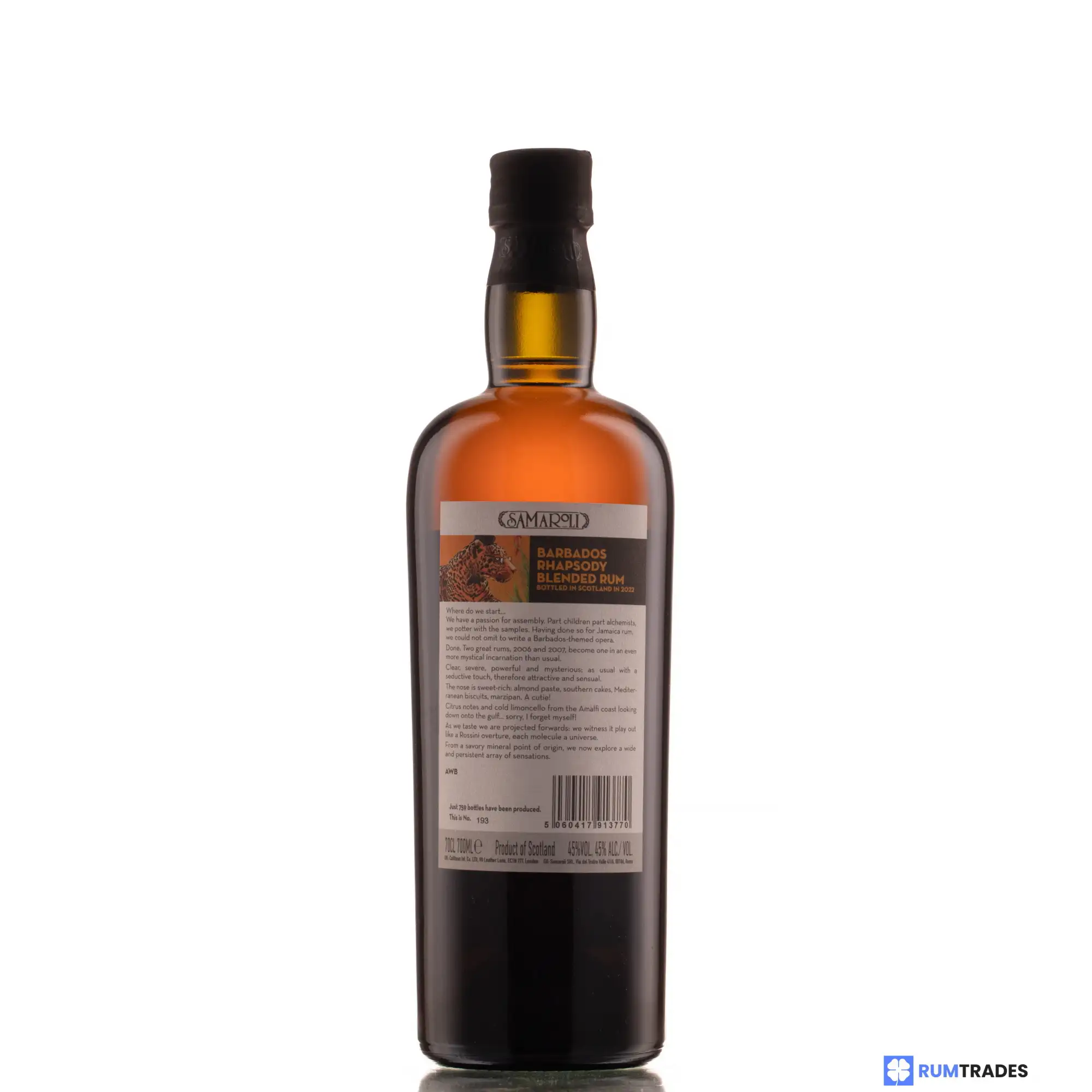High resolution image of the bottle