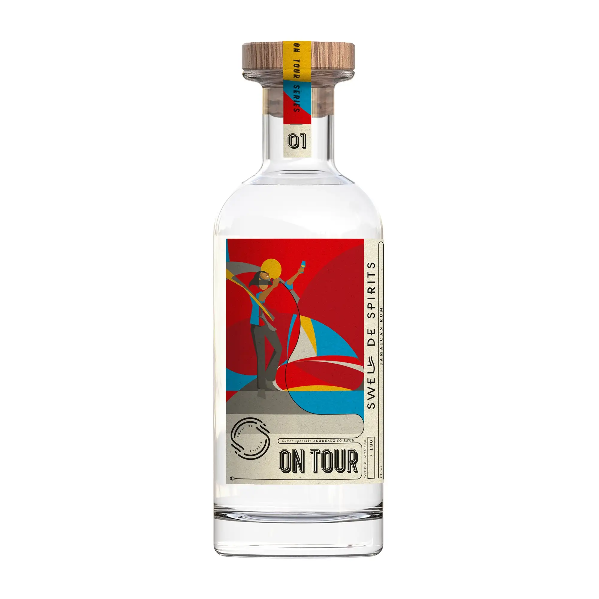Image of the front of the bottle of the rum On Tour - Cuvée Spéciale - (So Rhum Bordeaux)