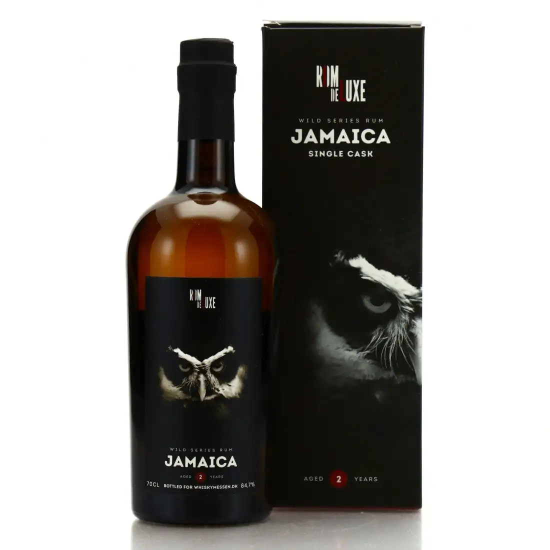 Image of the front of the bottle of the rumWild Series Rum Jamaica No. 39 NYE/WK