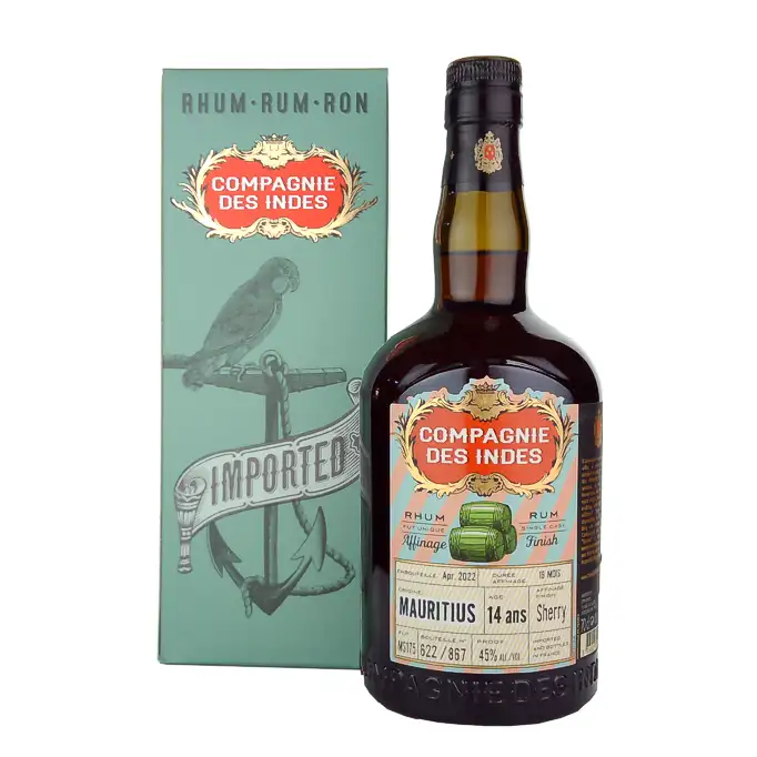 Bottle of CDI Saint Aubin Mauritius (Sherry Finish)