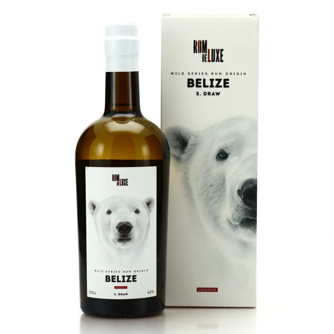 Image of the front of the bottle of the rum Wild Series Rum Origin No. 2 Belize Draw 5