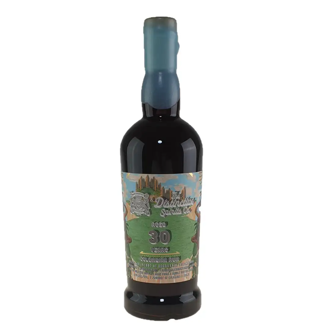 Bottle of Juuls Vin & Spritis The Destinctive Spirits Co. TDSC Columbia Rum aged 30 years