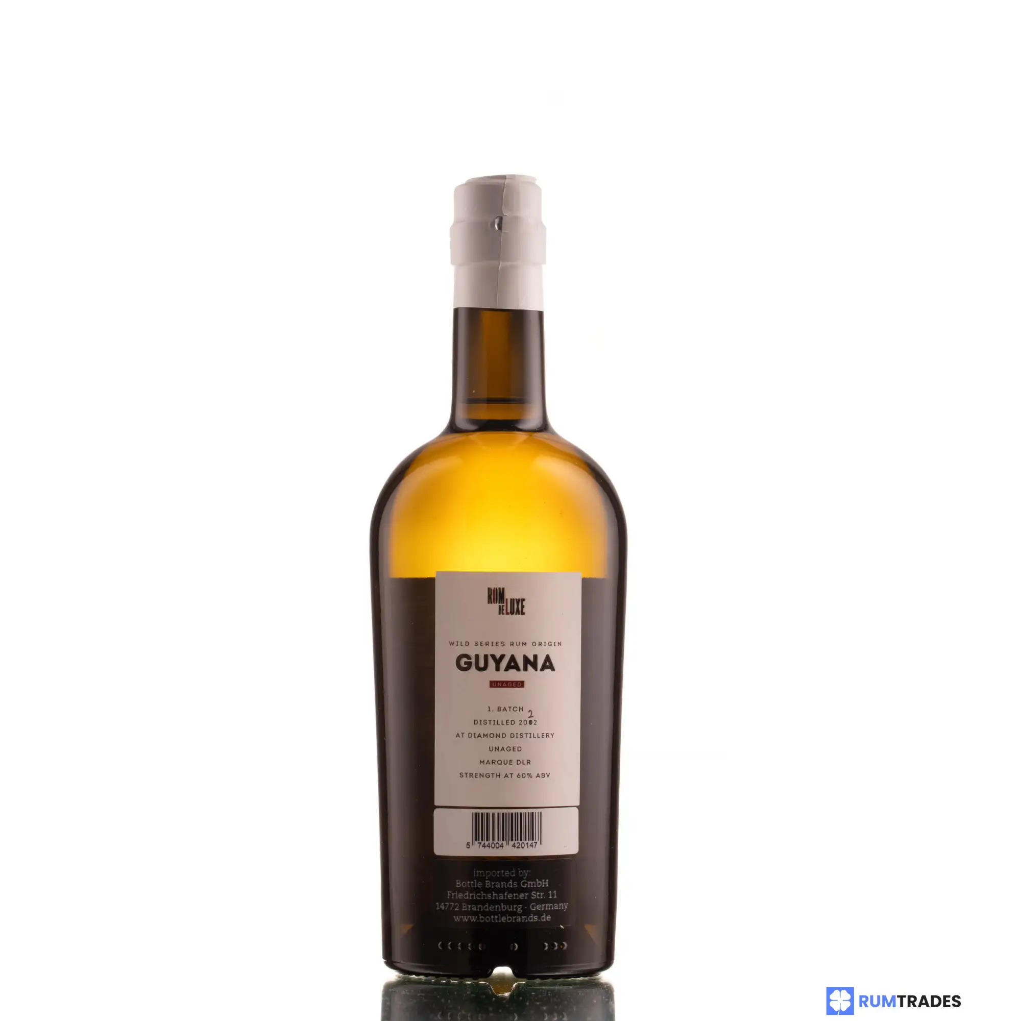 Hochauflösendes Bild der Flasche