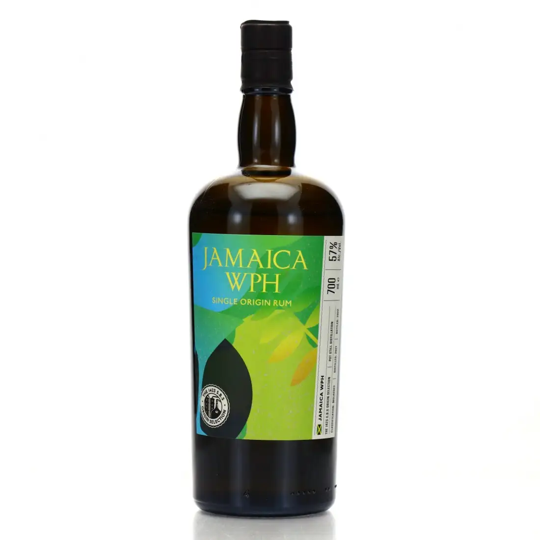 Image of the front of the bottle of the rum Jamaica WPH