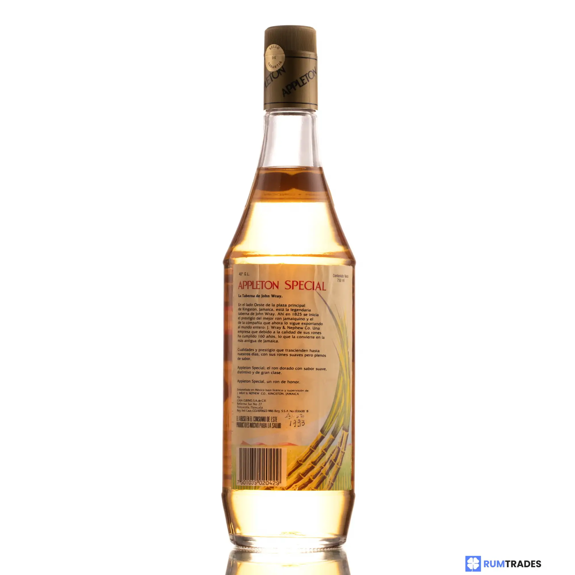 High resolution image of the bottle