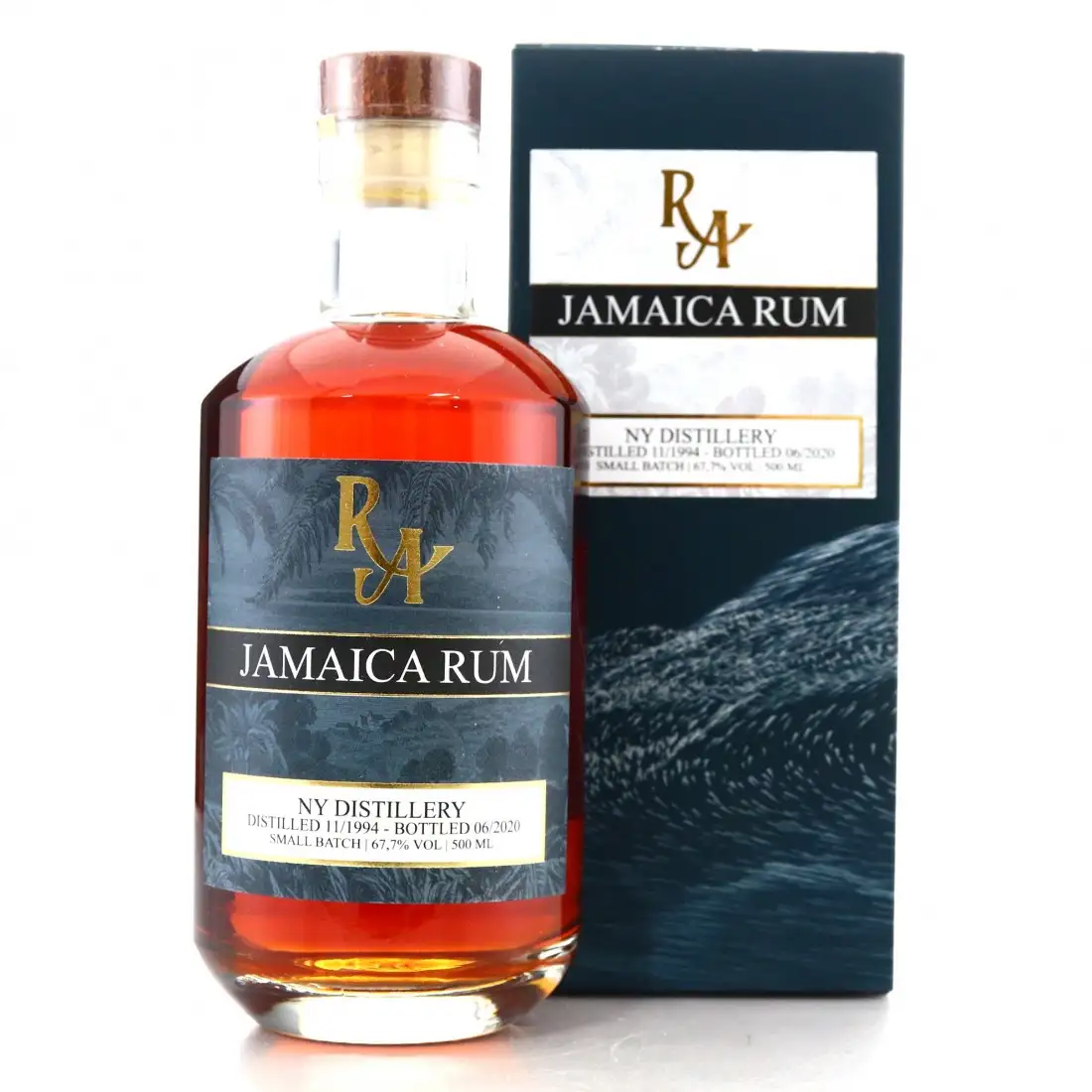 Image of the front of the bottle of the rum Rum Artesanal NYE