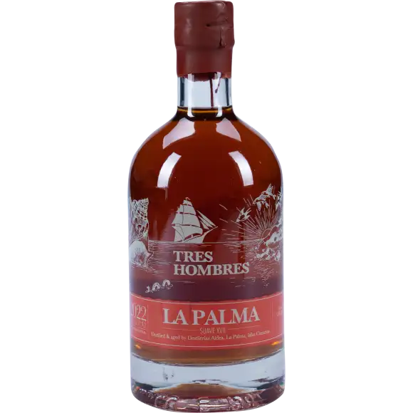Image of the front of the bottle of the rumLa Palma Suave XVII
