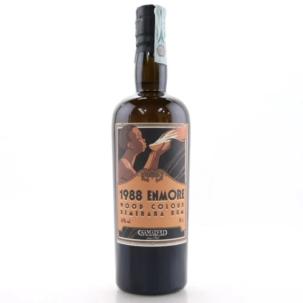 Image of the front of the bottle of the rum Wood Colour Demerara Rum