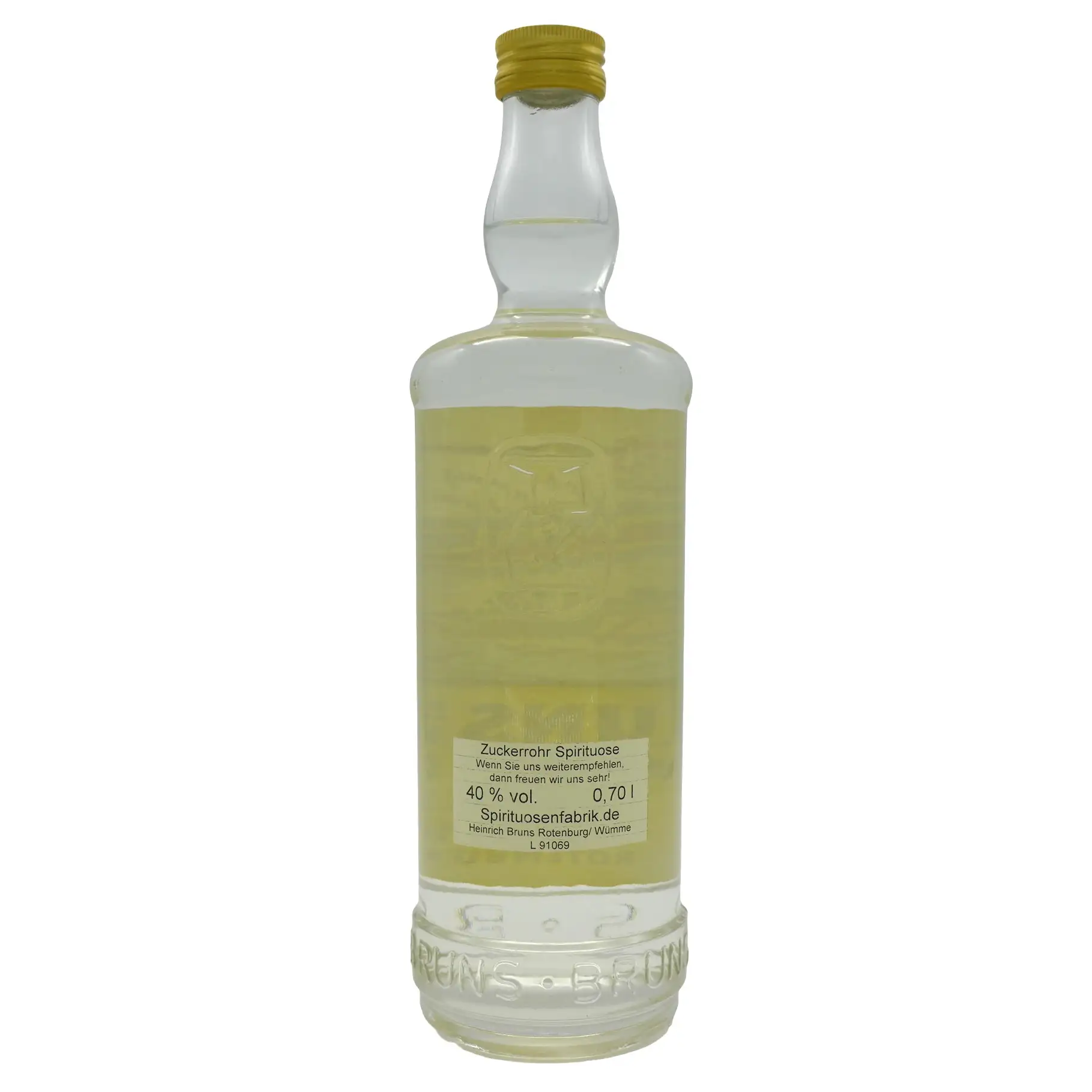 High resolution image of the bottle