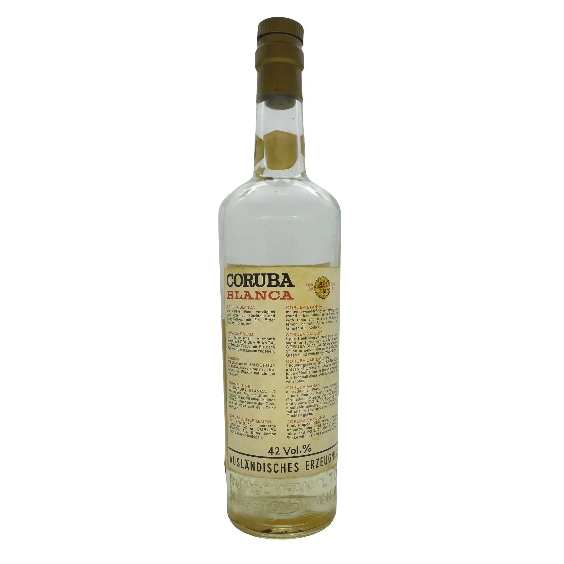 Hochauflösendes Bild der Flasche