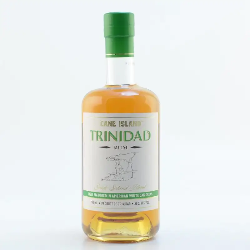 Image of the front of the bottle of the rum Trinidad - Single Island Blend
