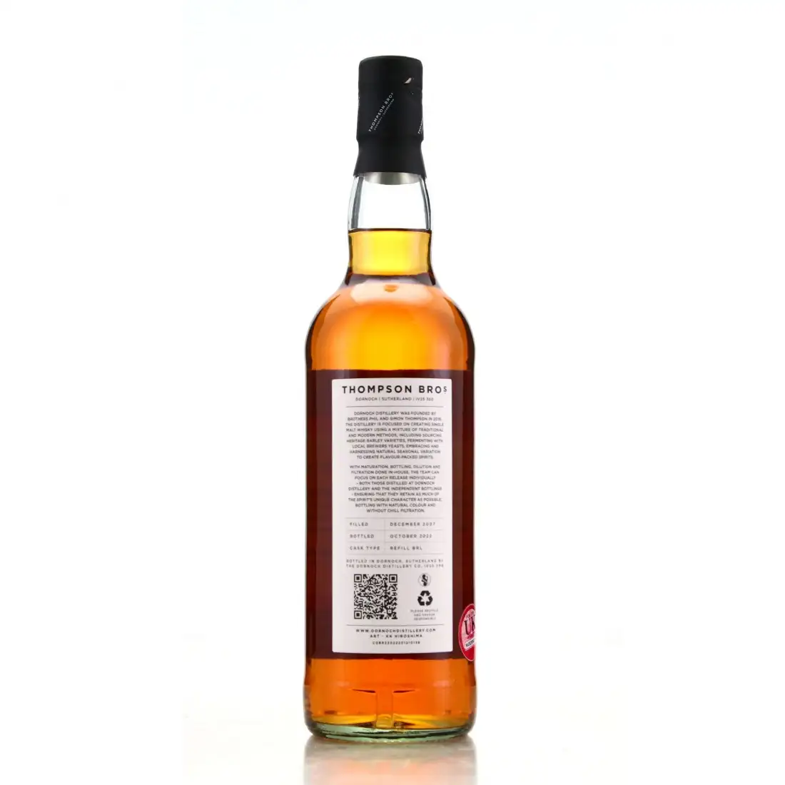 Hochauflösendes Bild der Flasche