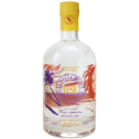 Image of the front of the bottle of the rumHSE Cuvée Titouan Lamazou - Édition 50° Batch 3