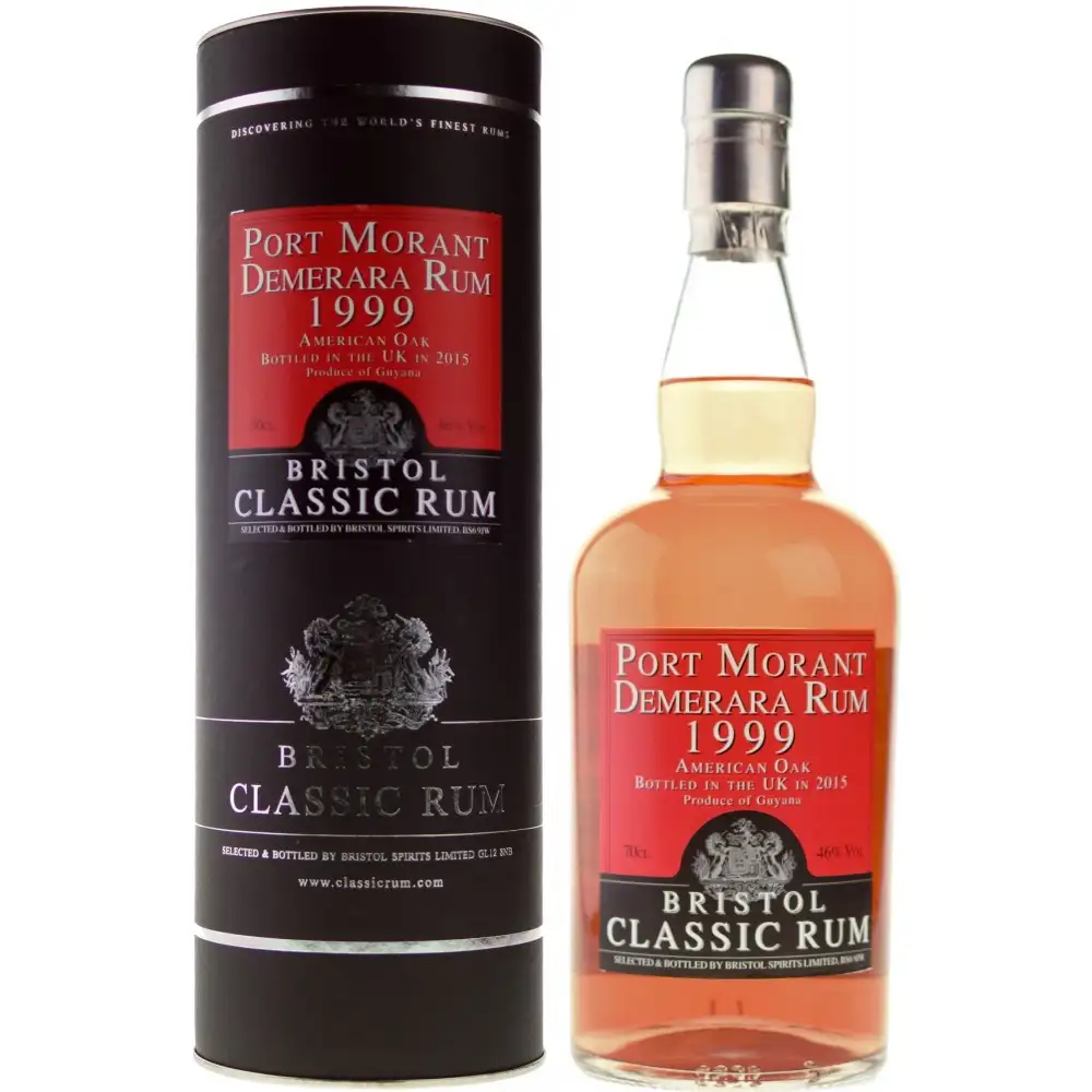 Image of the front of the bottle of the rumDemerara Rum