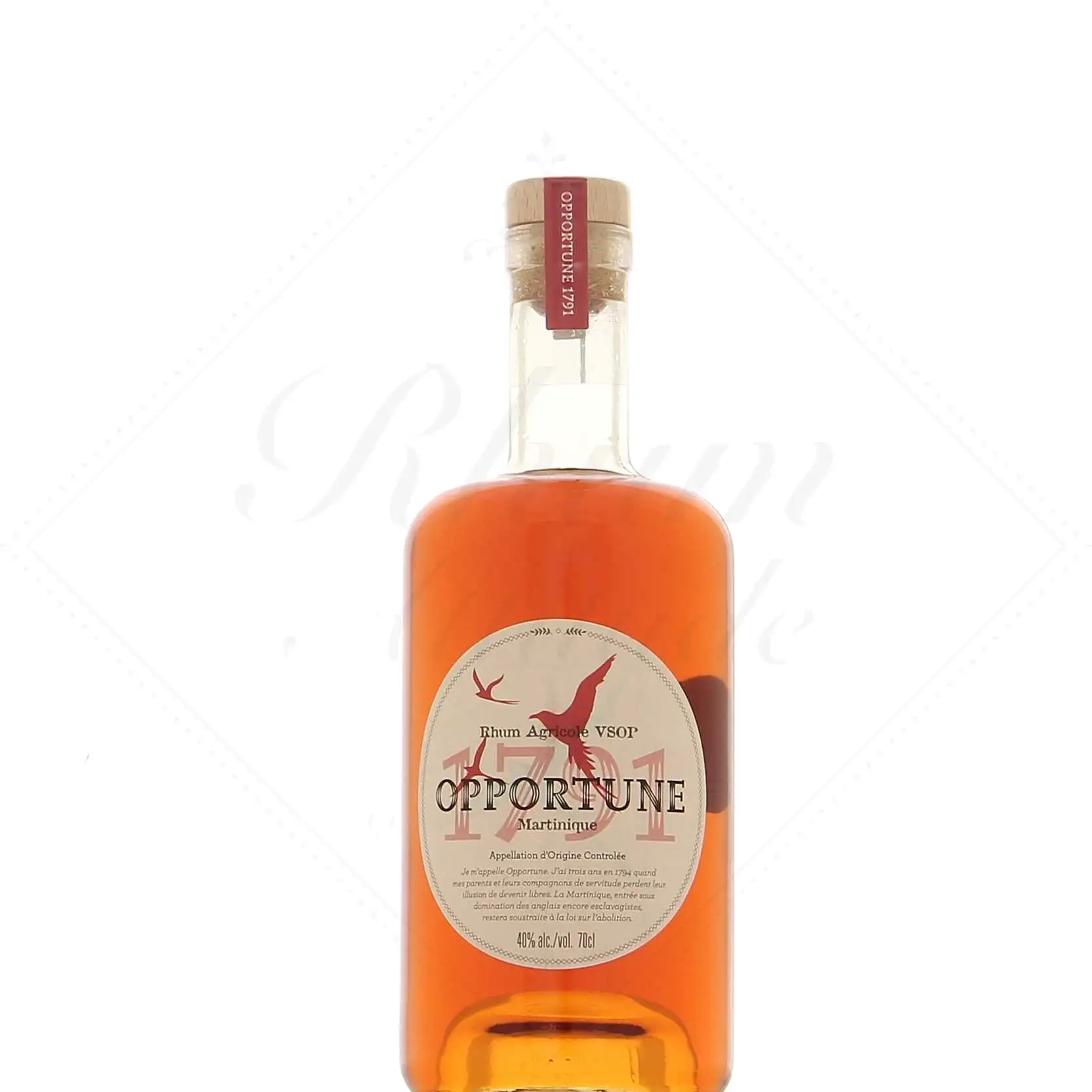 Image of the front of the bottle of the rumRhum Agricole VSOP