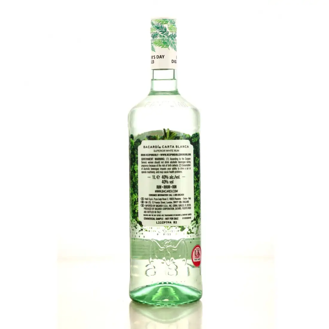 High resolution image of the bottle