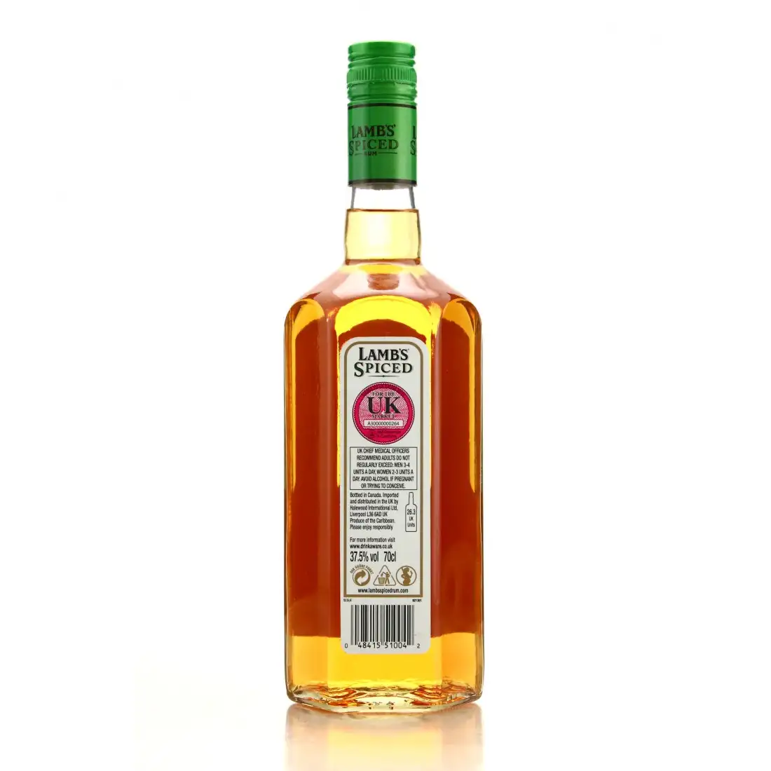 High resolution image of the bottle