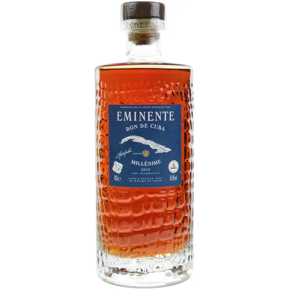 Image of the front of the bottle of the rum Eminente Confrérie du Rhum x Excellence Rhum (Batch 2)