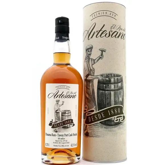 Image of the front of the bottle of the rumPanama Rum - Tawny Port Cask Finish