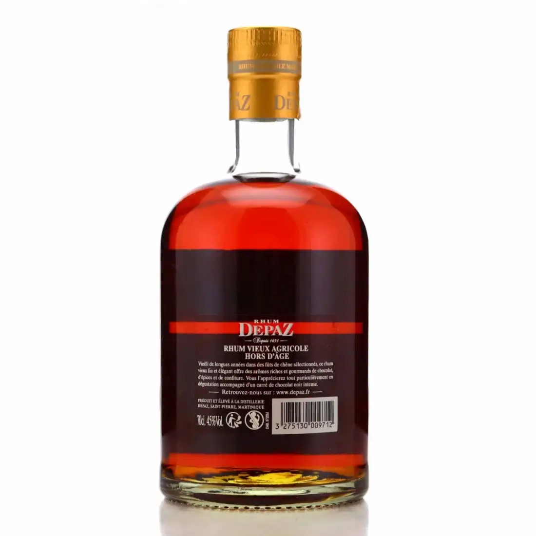 High resolution image of the bottle