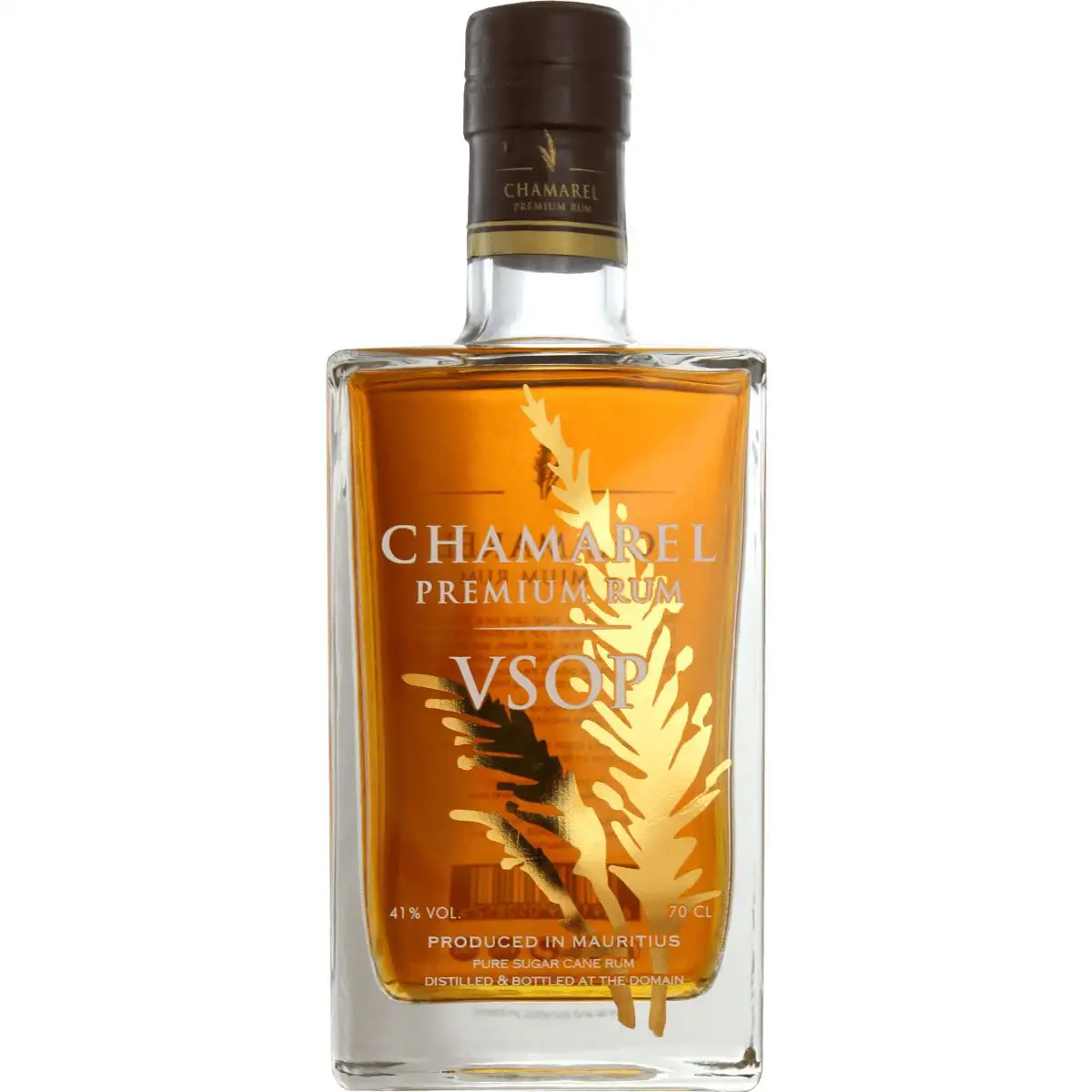 Image of the front of the bottle of the rum VSOP