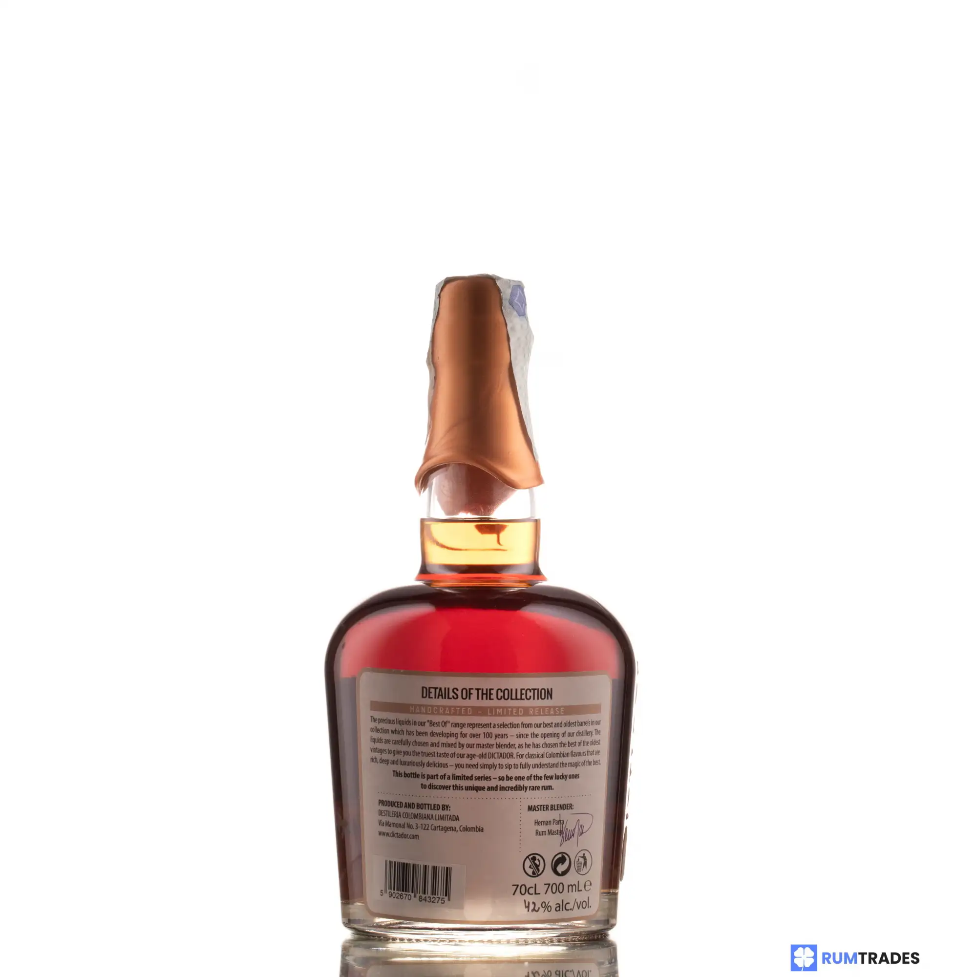 High resolution image of the bottle