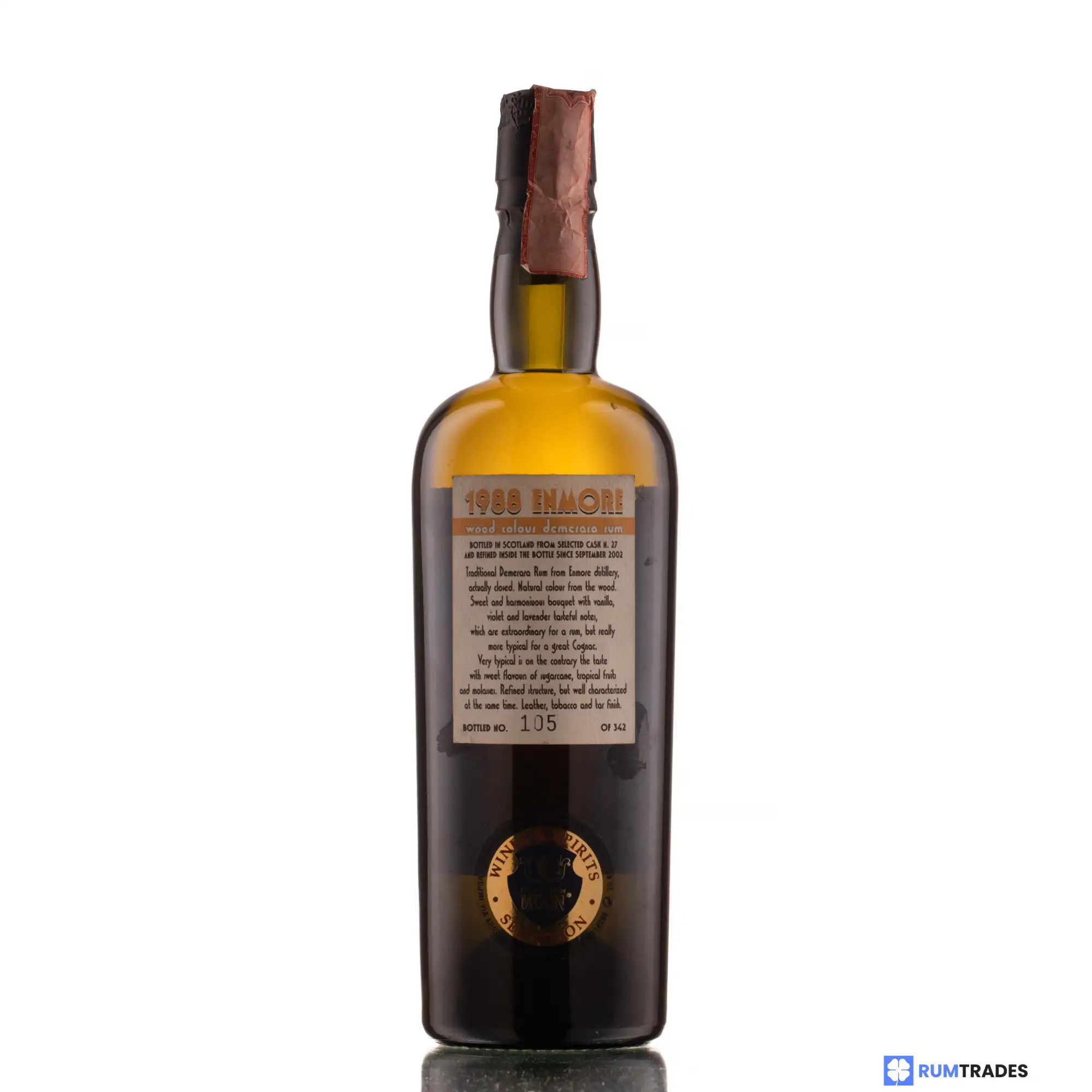 Hochauflösendes Bild der Flasche
