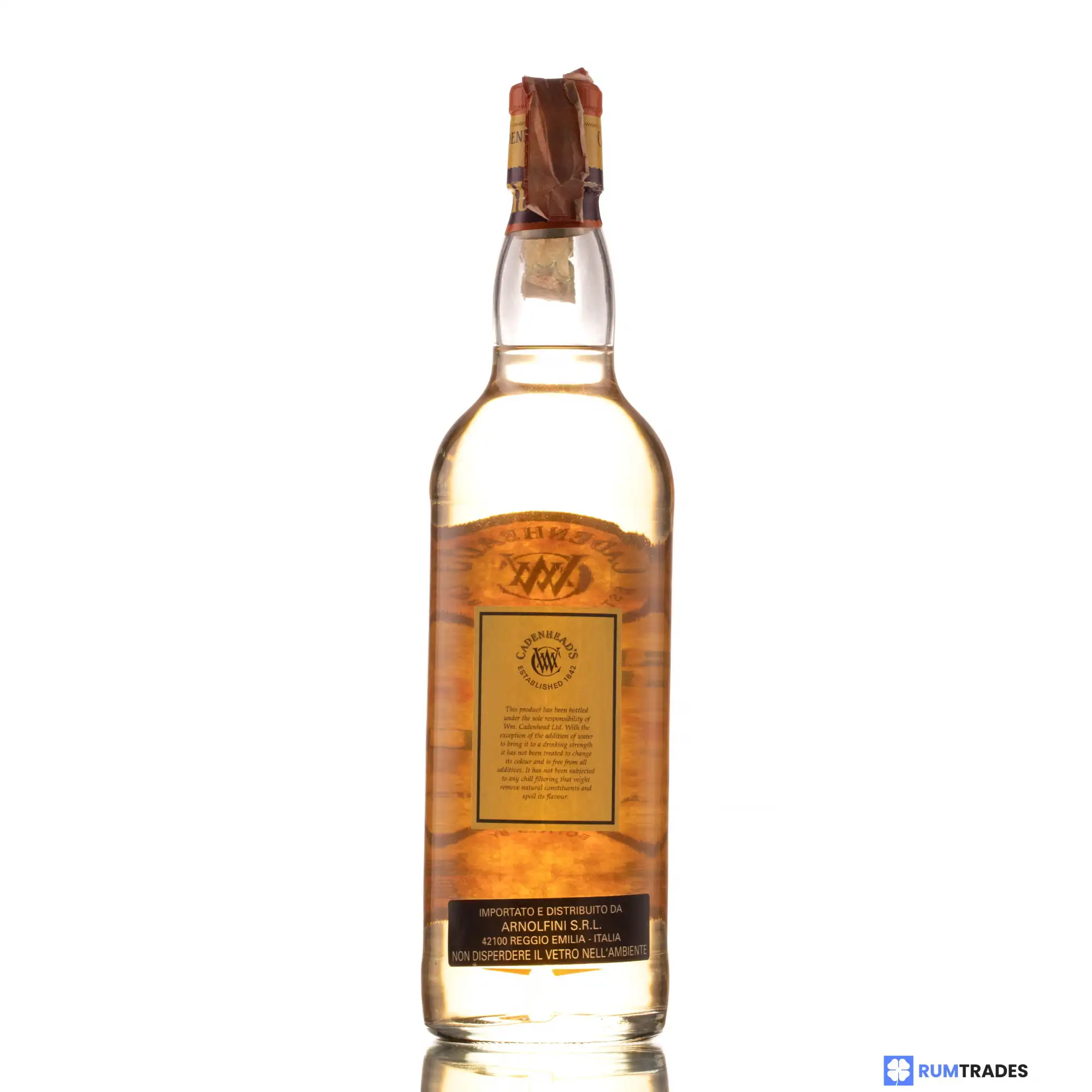 Hochauflösendes Bild der Flasche